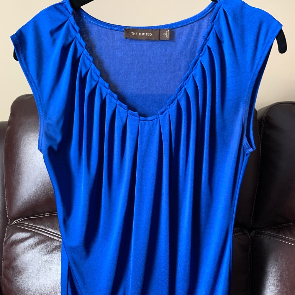 Blue shirt sleeves blouse The Limited XS